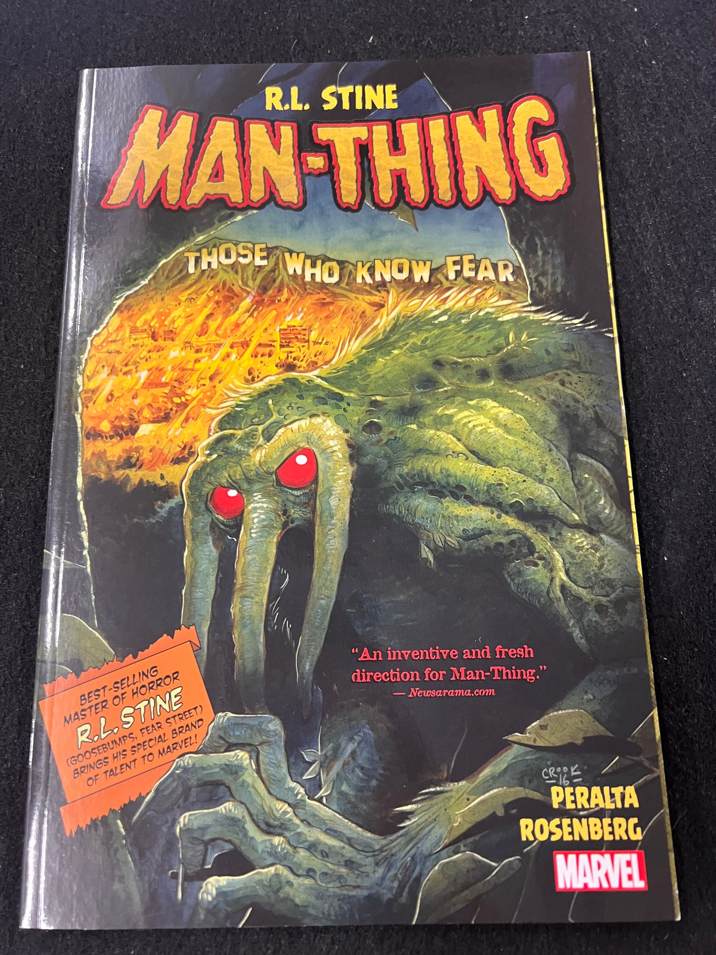 Man-Thing Those Who Know Fear R.L.Stine
