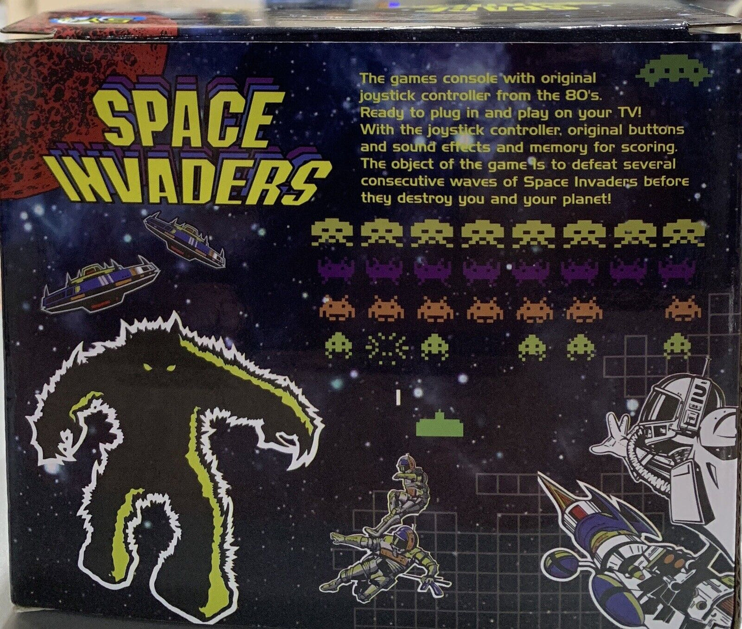 Space Invaders TV Plug and Play