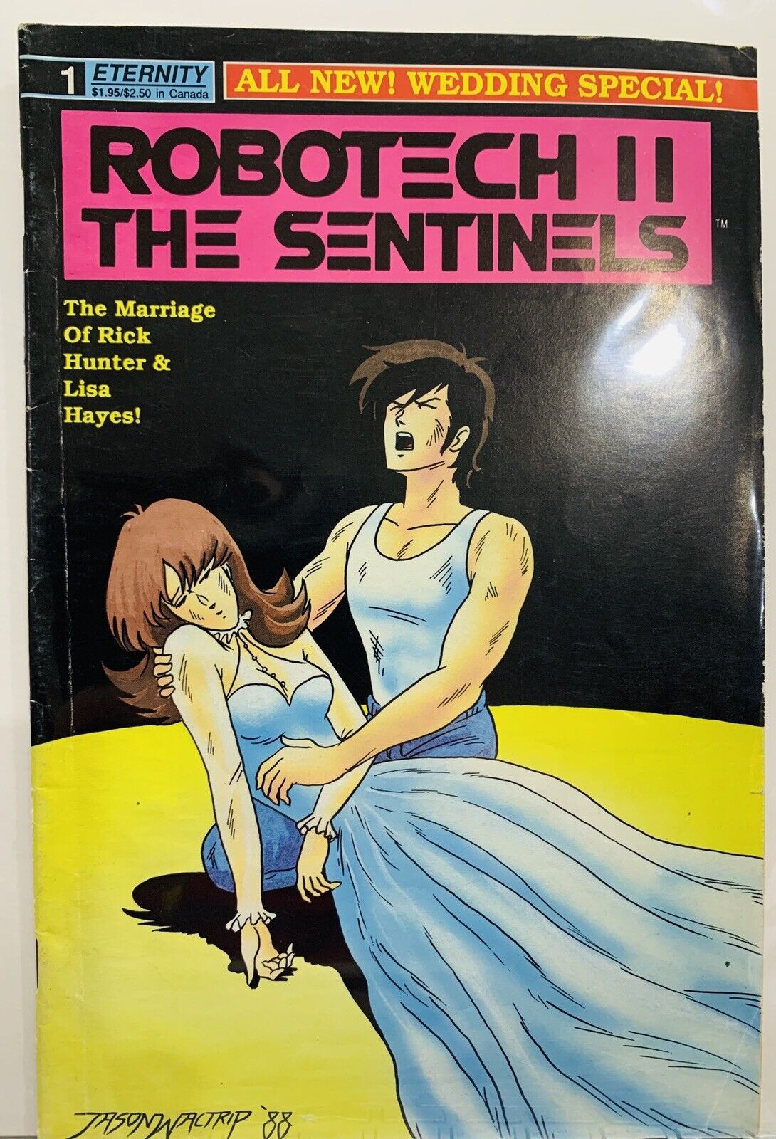Robotech 1 1 the Sentinels the Marriage of Rick Hunter and Lisa Hayes