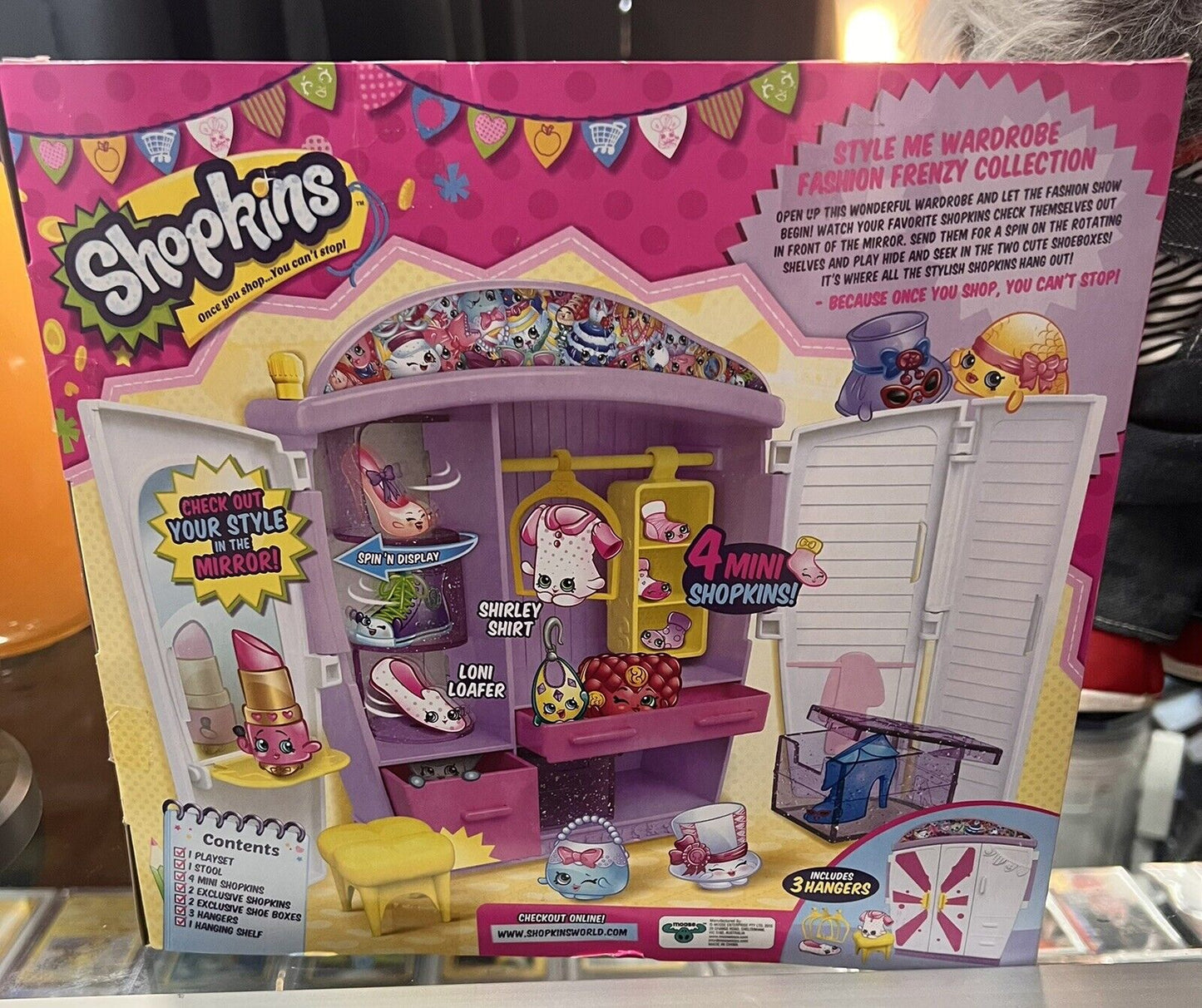 Shopkins - Style Me Wardrobe Playset - N05412