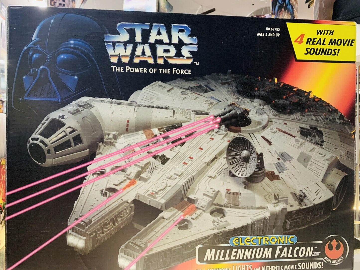 Star Wars Millennium Falcon 1995 with sticker kit new no figurines N05720