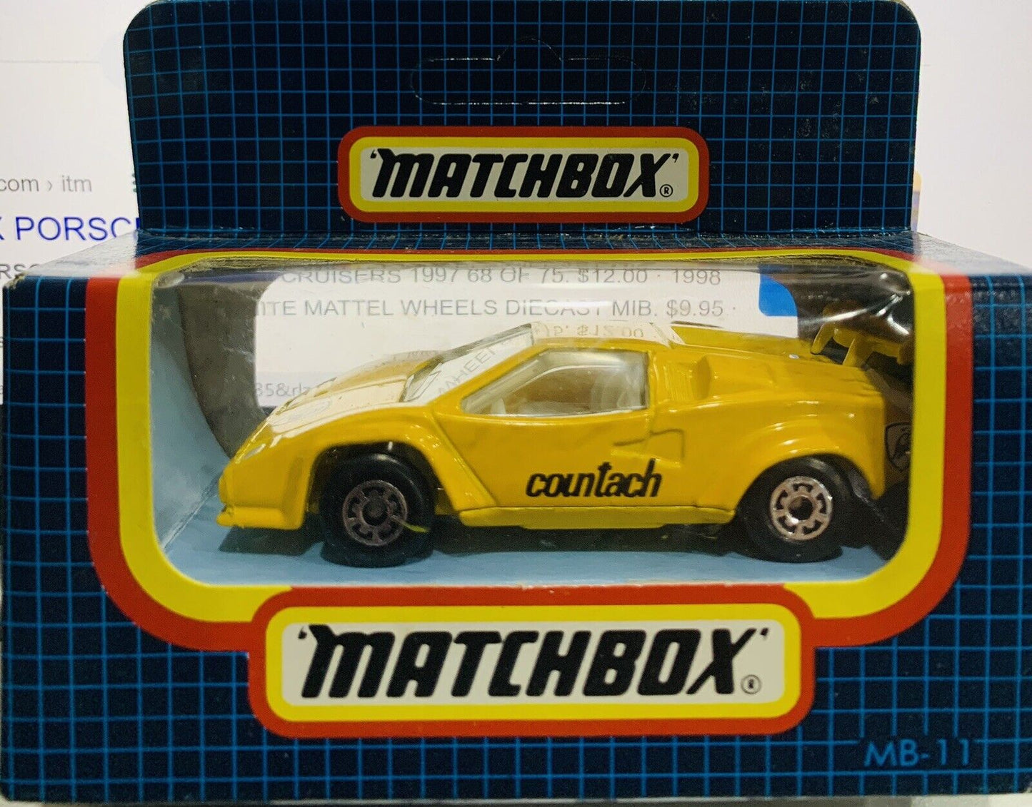 Matchbox Lamborghini Countach 1990