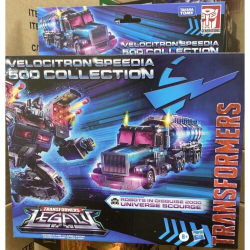 Stock Hasbro Transformers Legacy Velocitron Speedia 500 Scourge
