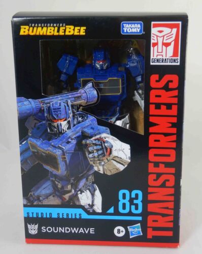Transformers Studio Series SOUNDWAVE Voyager Class #83 The Bumblebee Movie