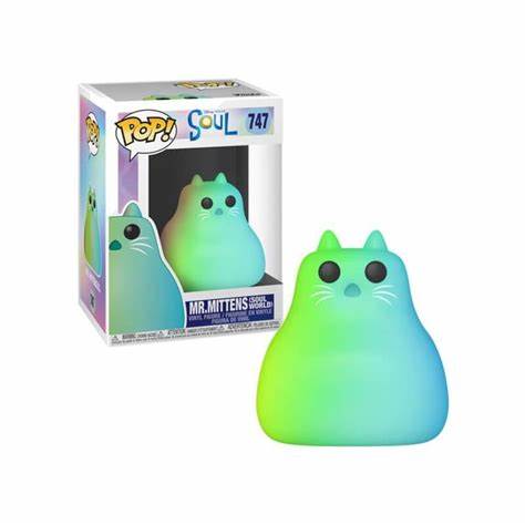 Disney Soul Figurine - Mr Mittens Pop 10cm