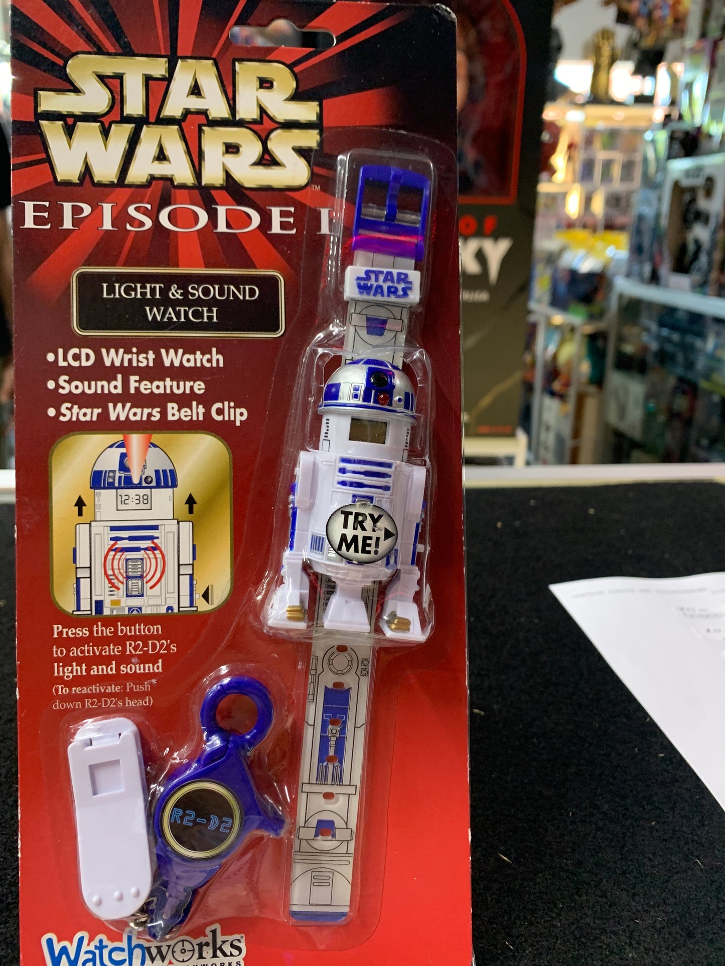 Star Wars episode 1 light and sound watch