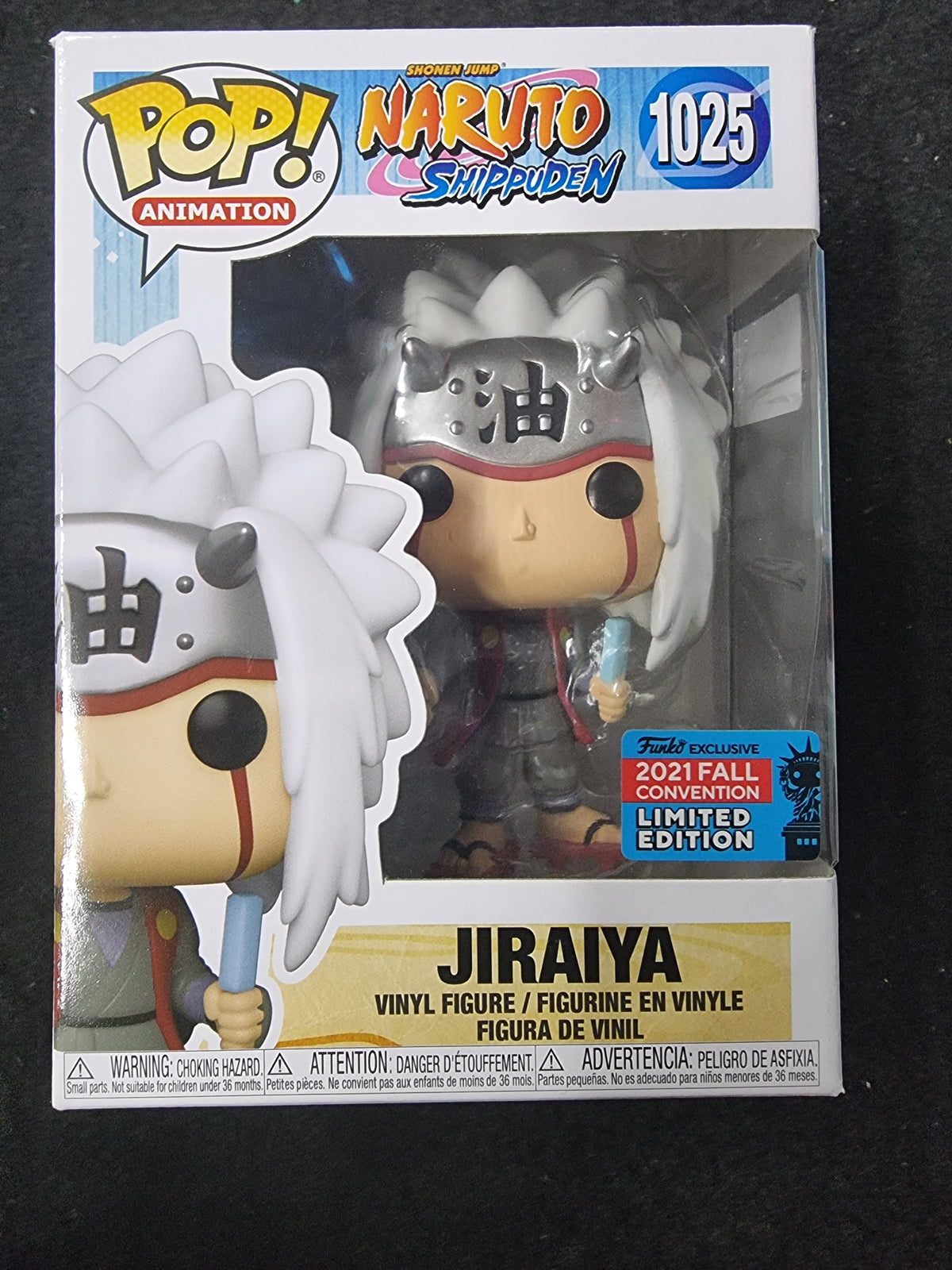 FUNKO POP NARUTO SHIPPUDEN JIRAIYA LIMITED EDITION #1025