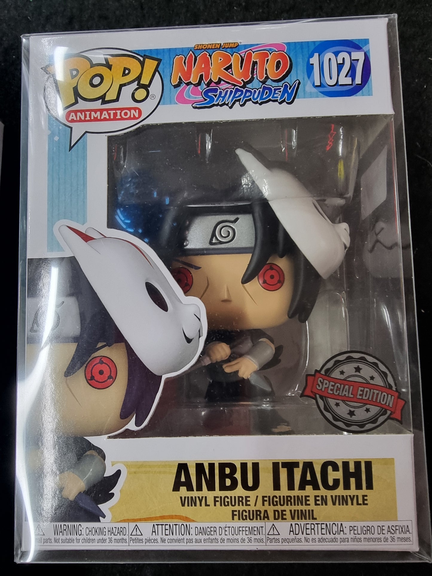 FUNKO POP NARUTO SHIPPUDEN NARUTO ANBU ITACHI #1027