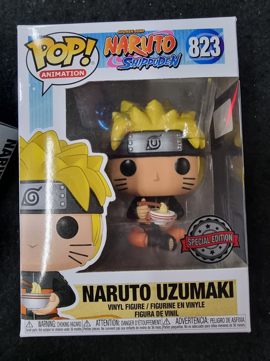 FUNKO POP NARUTO SHIPPUDEN NARUTO UZUMAKI SPECIAL EDITION #823