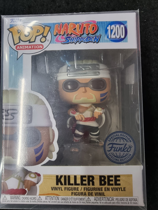 FUNKO POP NARUTO SHIPPUDEN KILLER BEE SPECIAL EDITION #1200 Captain Comics and Collectables Pty Ltd