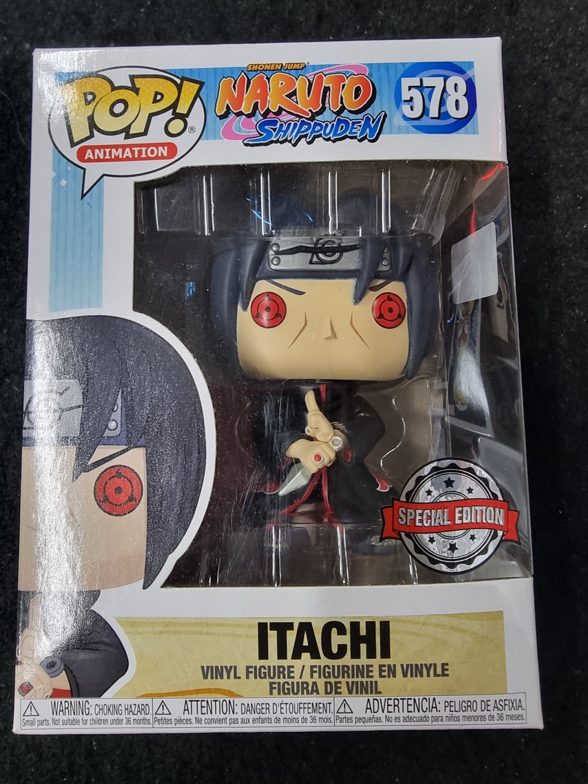 FUNKO POP NARUTO SHIPPUDEN ITACHI SPECIAL EDITION #578
