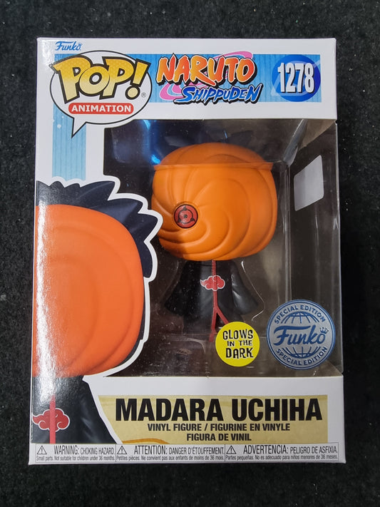 FUNKO POP NARUTO SHIPPUDEN MADARA UCHIHA SPECIAL EDITION #1278