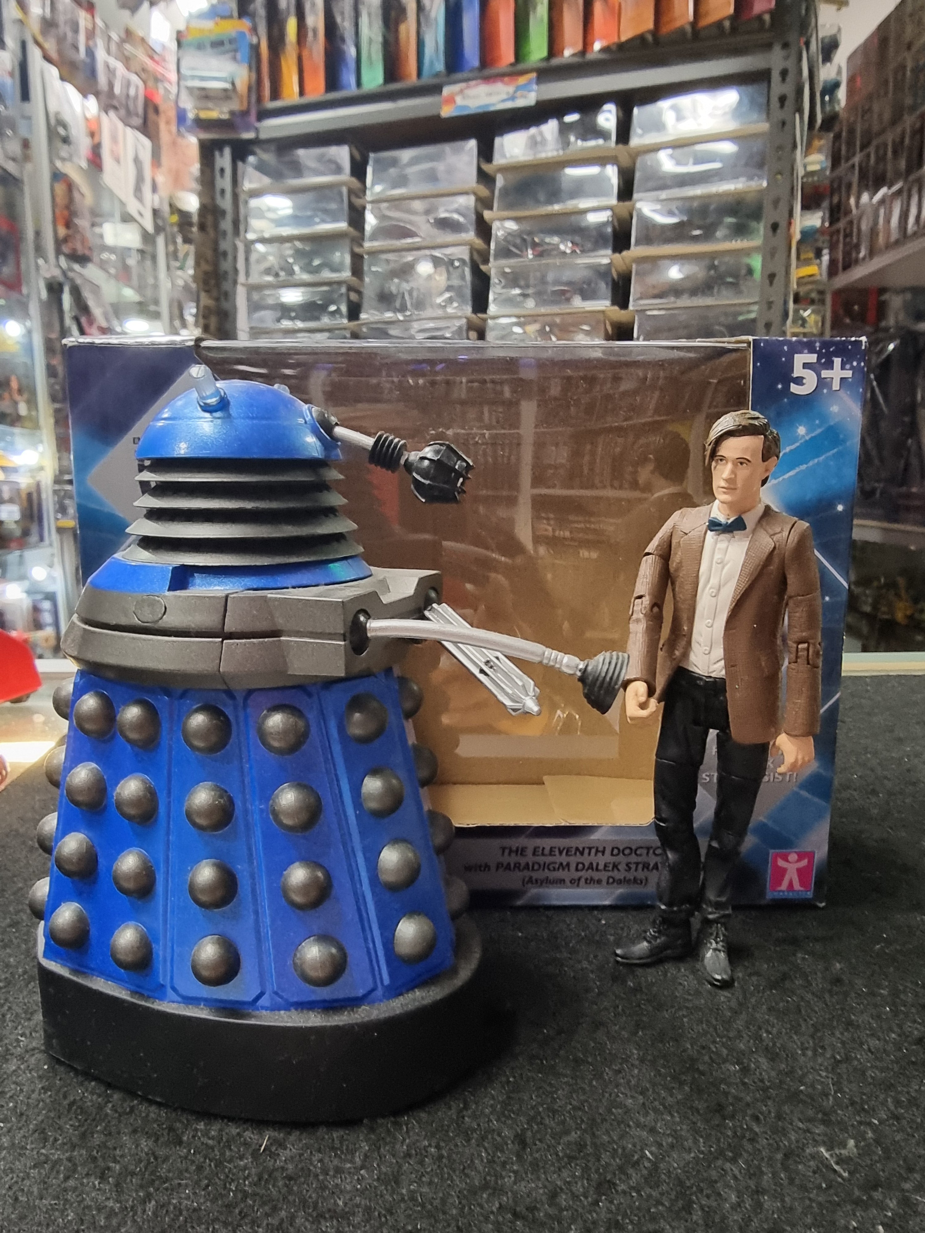 Figurine Doctor Who - Dalek Strategist Bleu Paradigm - Terry Nation 1963 - Occasion