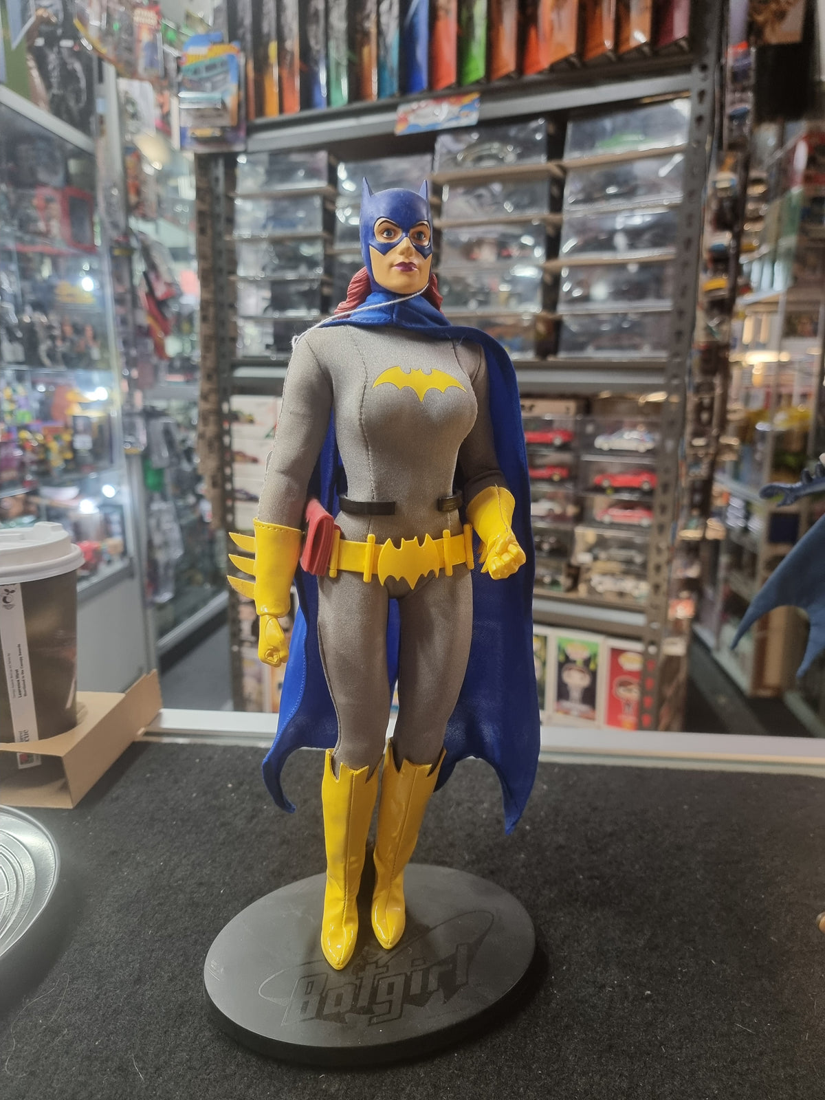 DC DIRECT DELUXE 13 INCH COLLECTOR'S CLASSIC BATGIRL ACTON FIGURE (N0 BOX)