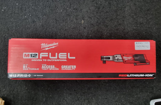 MILWAUKE M12 FIR12-0 RATCHET