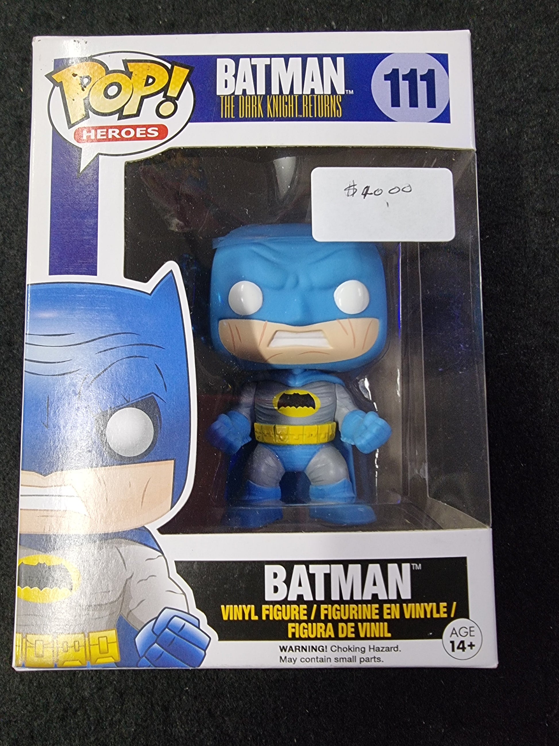 FUNKO POP BATMAN THE DARK KNIGHT RETURNS BATMAN #111 Captain Comics and Collectables Pty Ltd