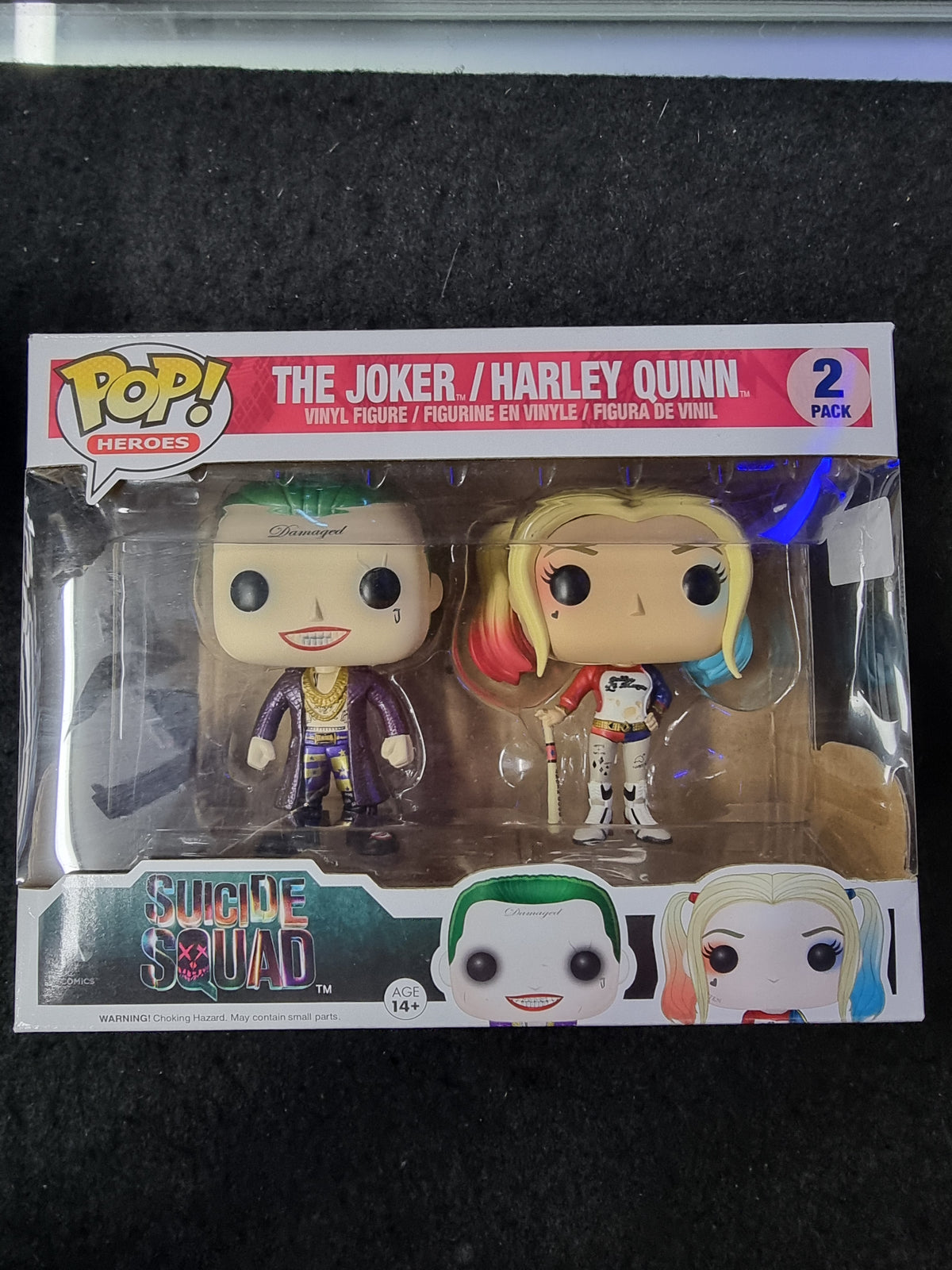 FUNKO POP SUICIDE SQUAD THE JOKER/HARLEY QUINN 2 PACK