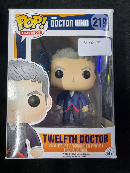FUNKO POP DOCTOR WHO TWELFTH DOCTOR #219
