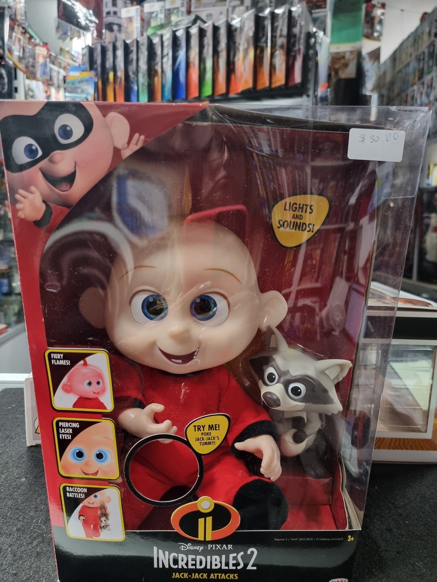 INCREDIBLES 2 JACK-JACK ATTACKS LIGHT N SOUND
