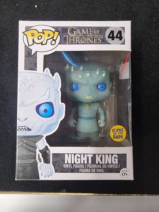 FUNKO POP GAME OF THRONES NIGHT KING #44 GLOWS IN THE DARK
