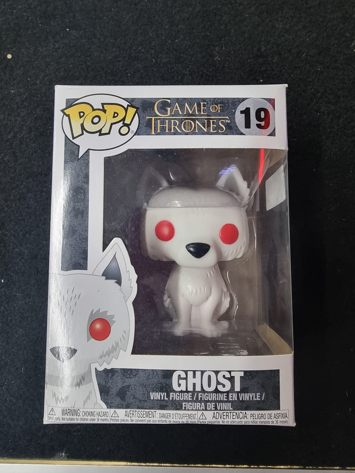 FUNKO POP GAME OF THRONES GHOST #19