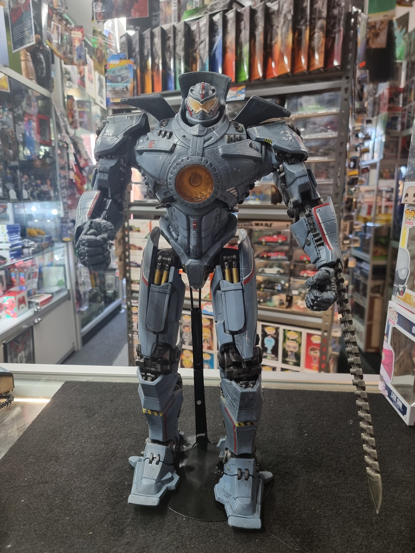 PACIFIC RIM JAEGER GIPSY DANGER 18" ACTION FIGURE (NO BOX)