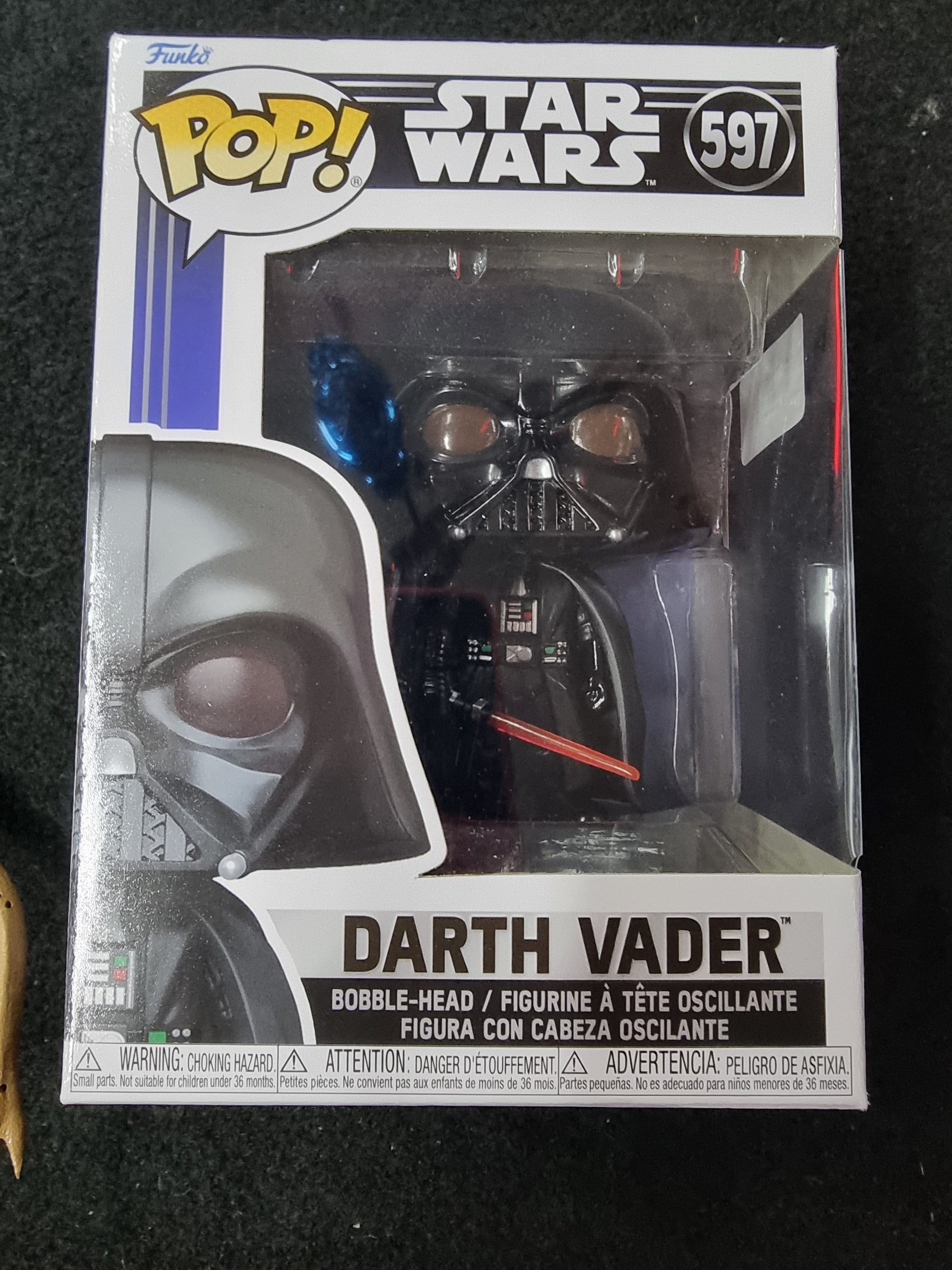 FUNKO POP STAR WARS DARTH VADER #597 Captain Comics and Collectables Pty Ltd