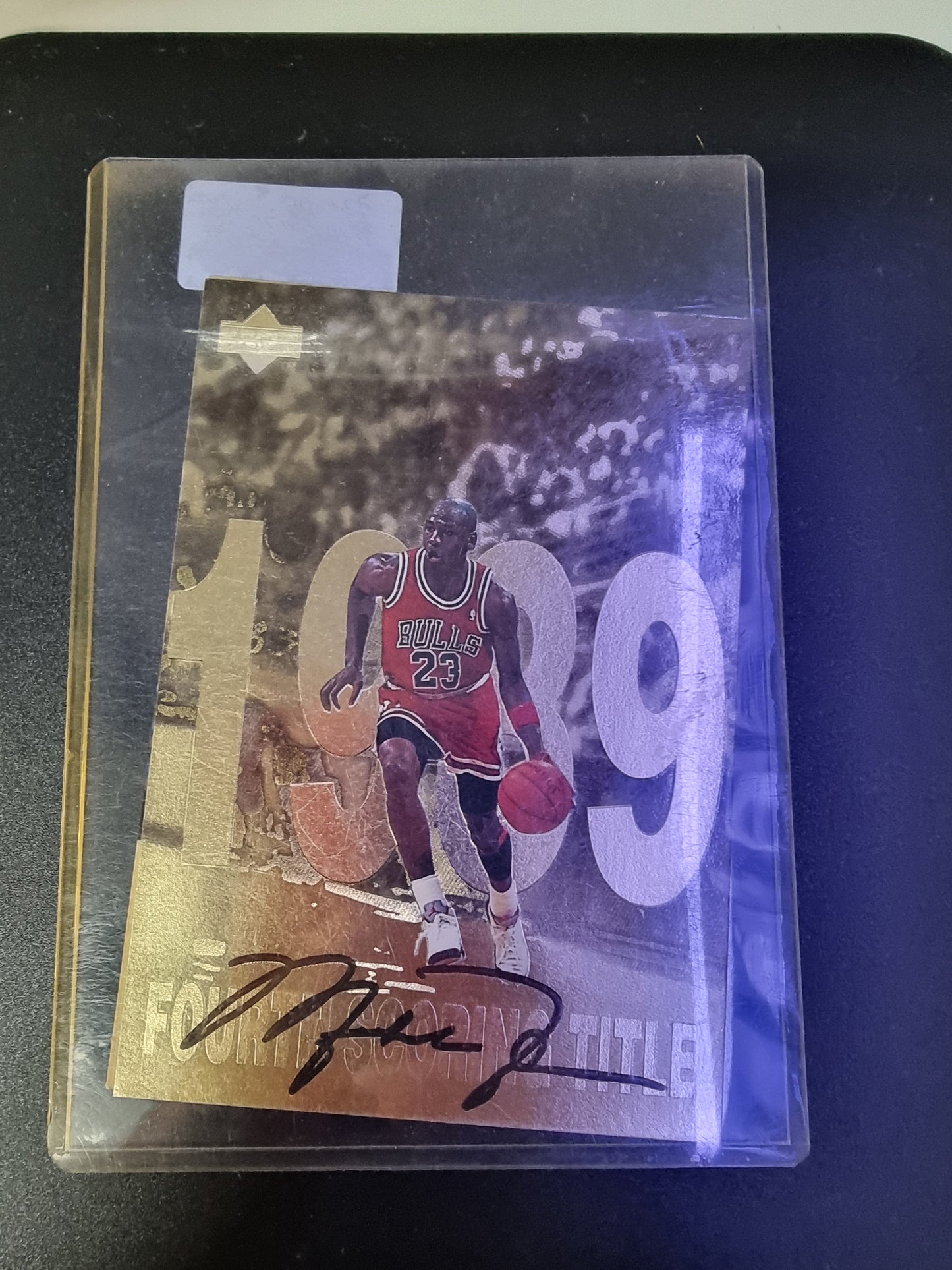 1998 UPPER DECK MICHAEL JORDAN GATORADE # 4 GOLD FOIL AND #5
