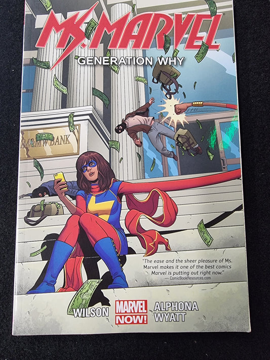 MARVEL MS. MARVEL GENERATION WHY
