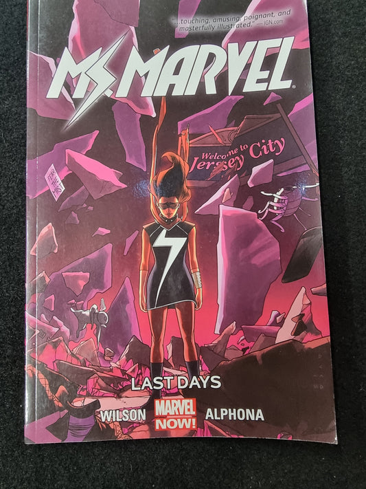 MARVEL MS. MARVEL LAST DAYS