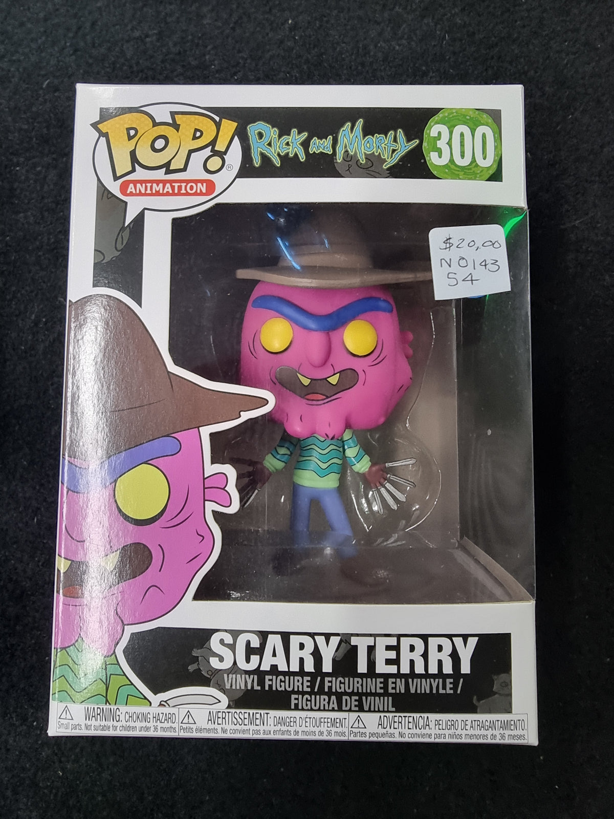FUNKO POP RICK AND MORTY SCARY TERRY #300