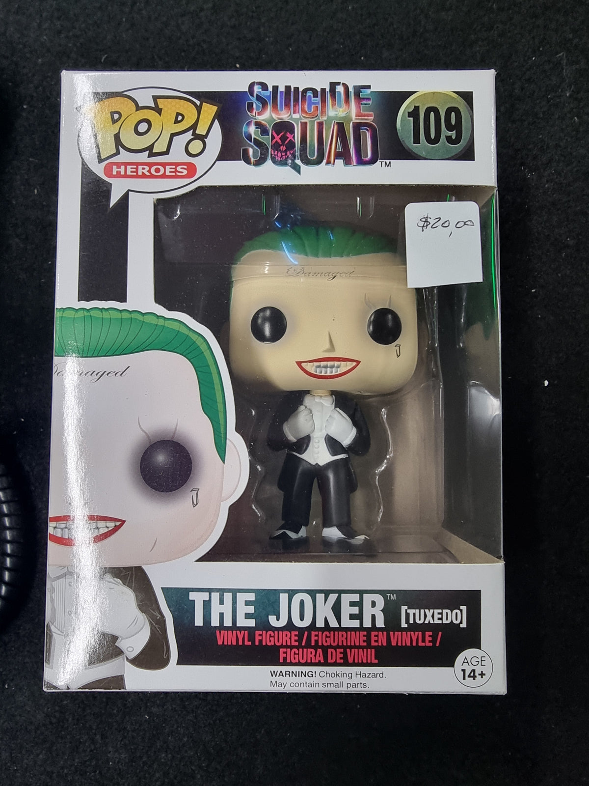 FUNKO POP SUICIDE SQUAD THE JOKER #109