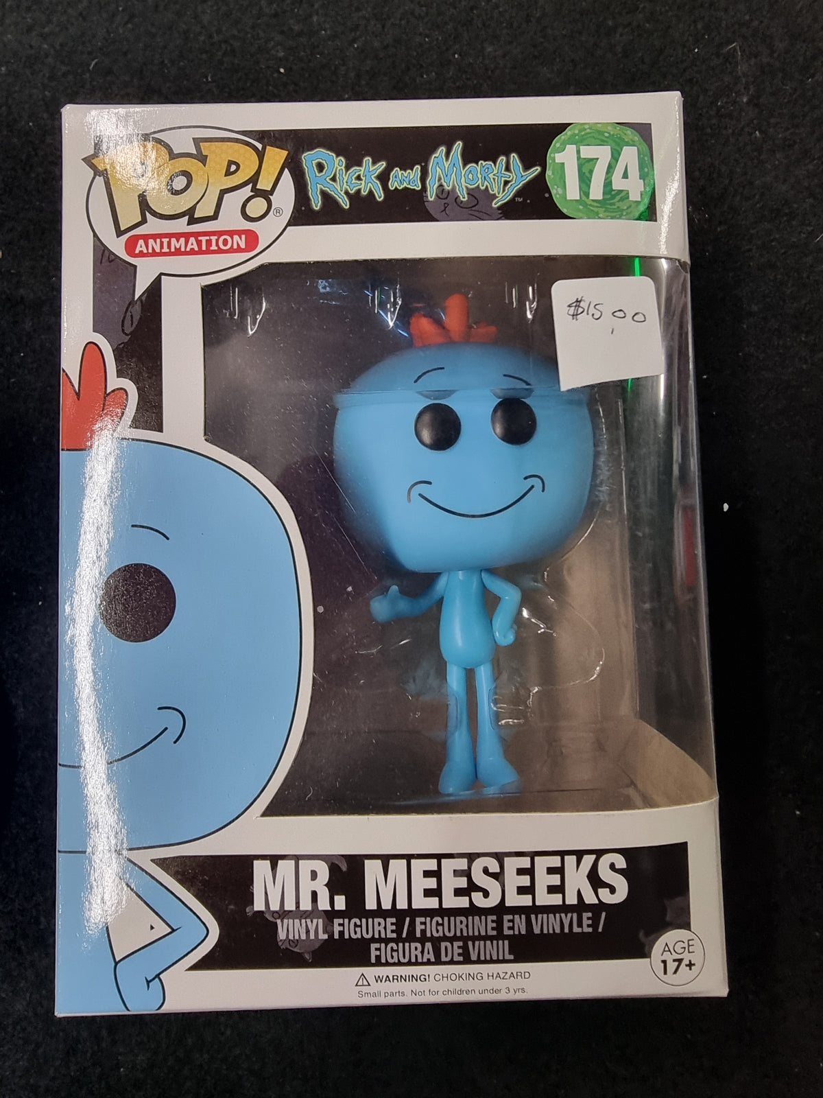 FUNKO POP RICK AND MORTY MR.MEESEEKS #174