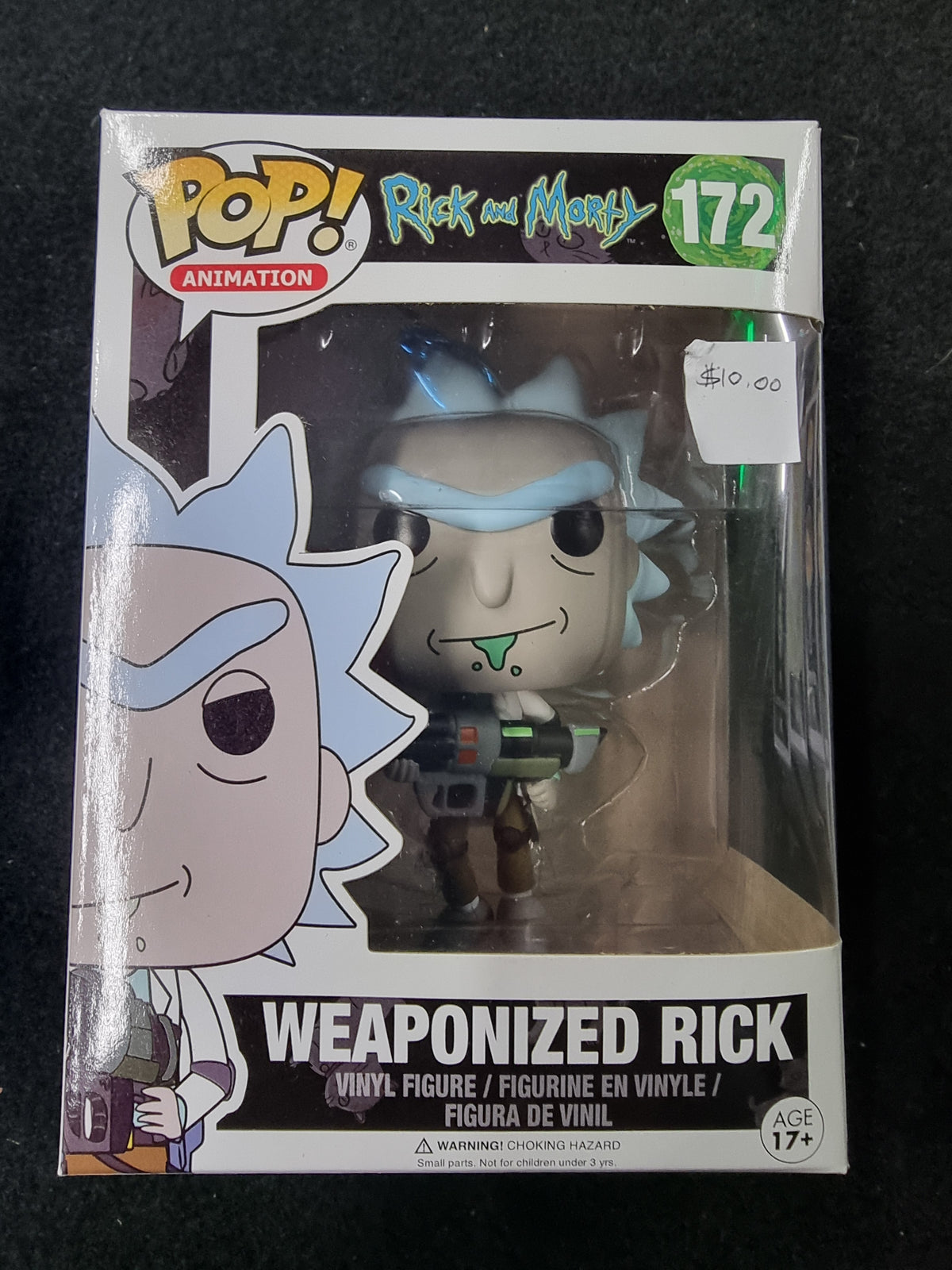 FUNKO POP RICK AND MORTY WEAPONIZED RICK #172