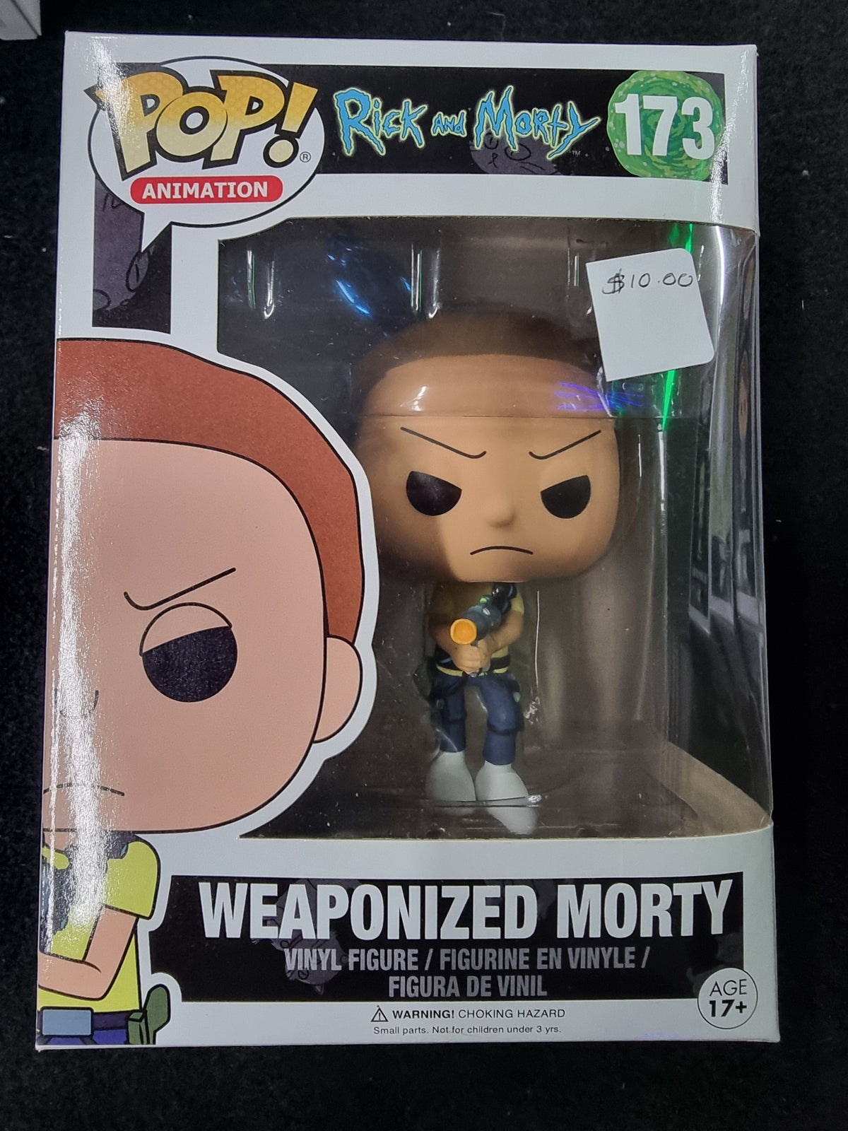 FUNKO POP RICK AND MORTY WEAPONIZED MORTY #173