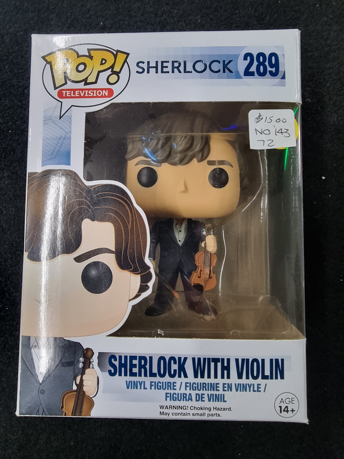 FUNKO POP SHERLOCK WITH VIOLIN #289