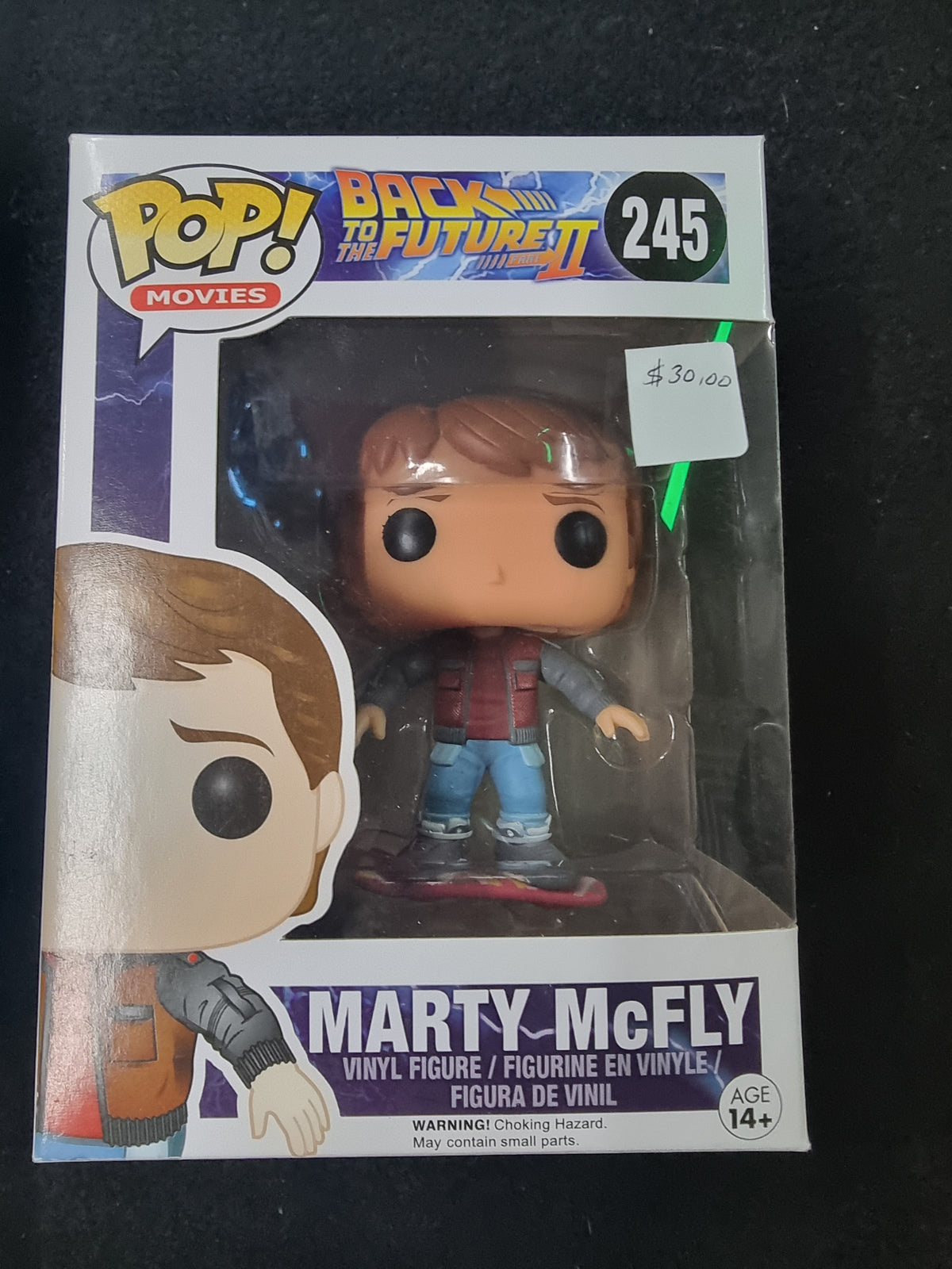 FUNKO POP BACK TO THE FUTURE II MARTY McFLY #245
