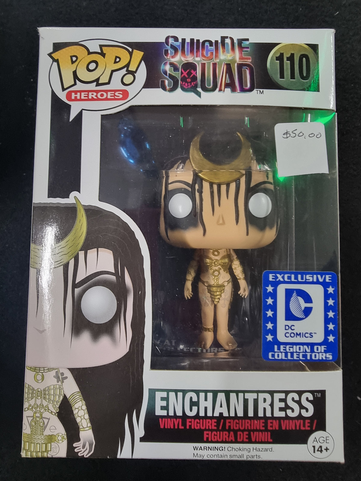 FUNKO POP SUCIDE SQUAD ENCHANTRESS DC EXCLUSIVE #110