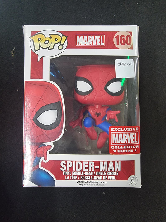 FUNKO POP MARVEL SPIDER-MAN #160 EXCLUSIVE