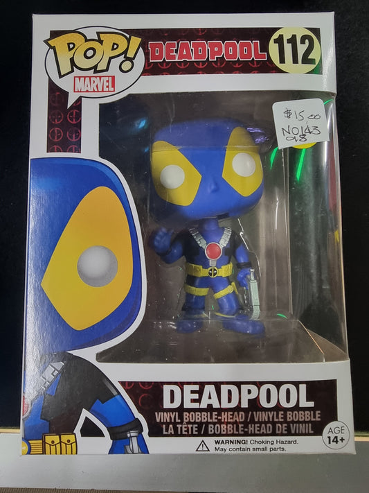 FUNKO POP DEADPOOL (BLUE SUIT) #112
