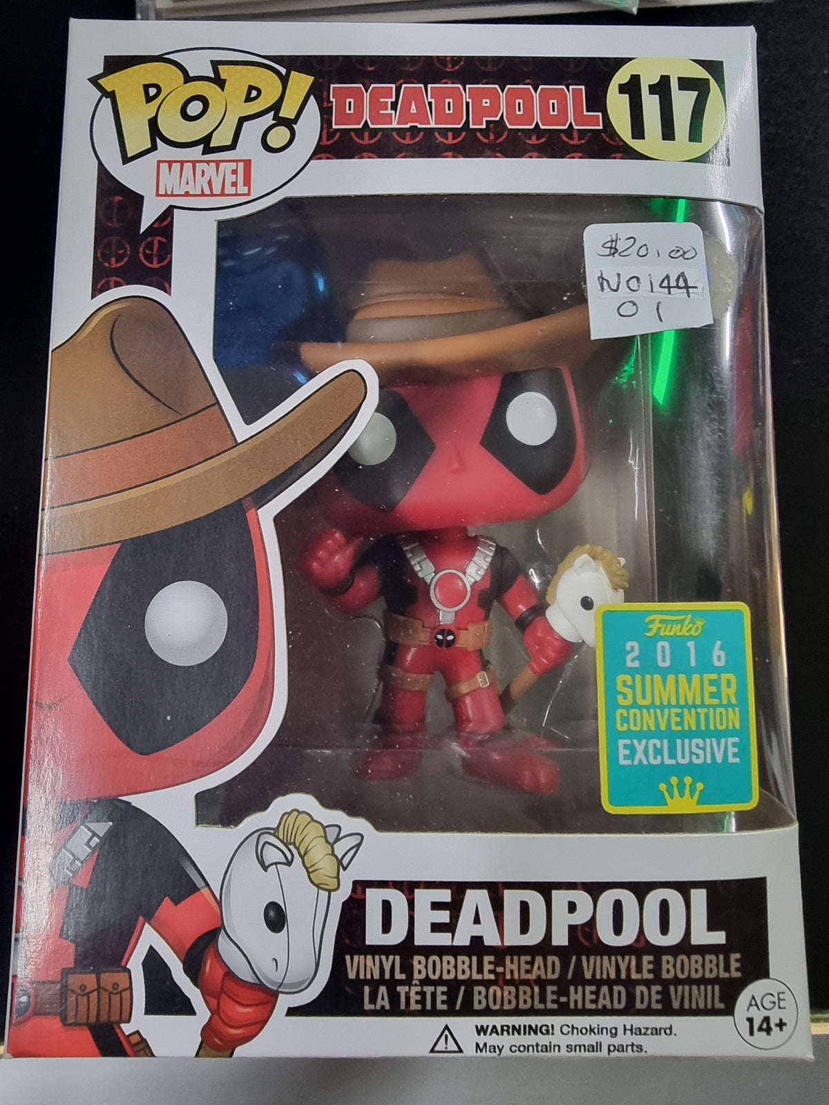 FUNKO POP DEADPOOL (COWBOY) #117
