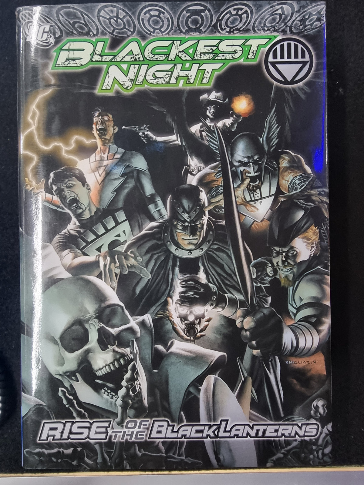 DC BLACKEST NIGHT RISE OF THE BLACK LANTERN