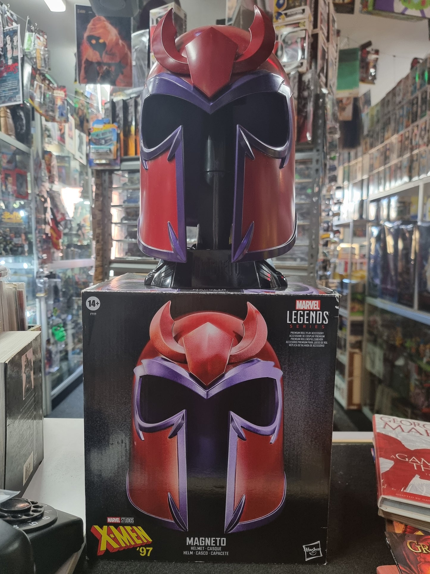 MARVEL LEGENDS X-MEN 97 MAGNETO HELMET