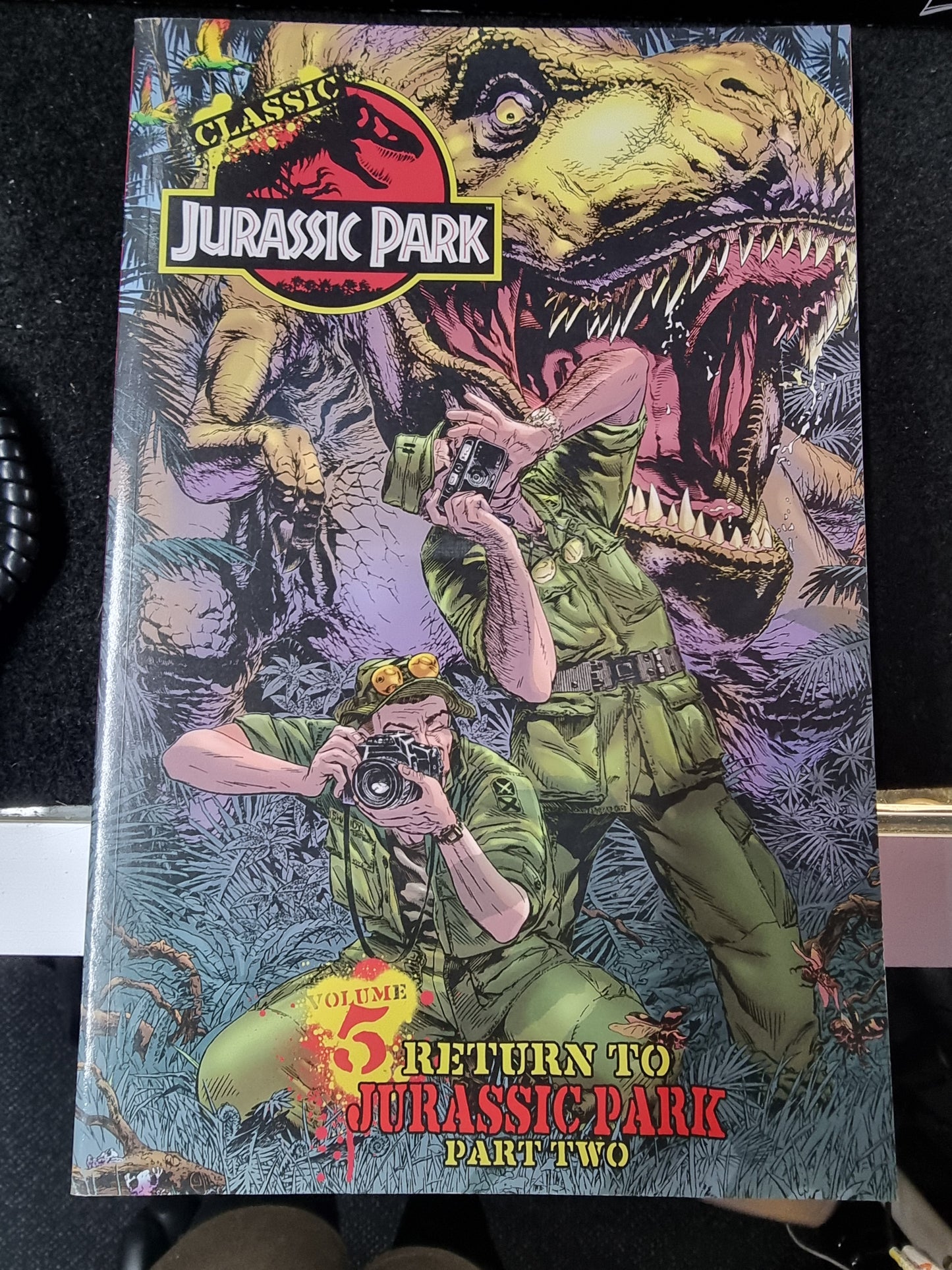 JURASSIC PARK RETURN TO JURASSIC PARK PART 2 VOLUME 5