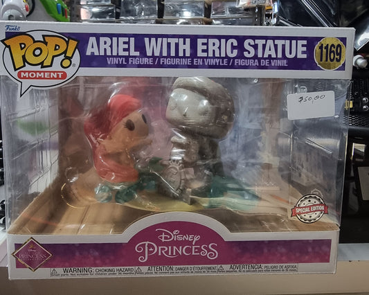 FUNKO POP ARIEL WITH ERIC STATUE #1169 SPECIAL EDITION