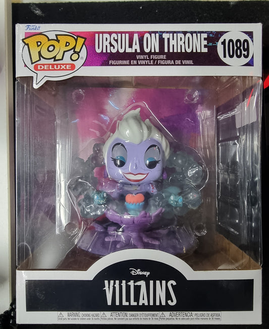 FUNKO POP DISNEY VILLANS URSULA ON THRONE #1089