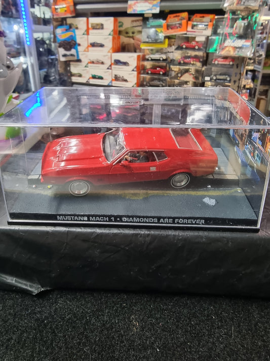 James Bond 007 Mustang Mach 1-Diamoonds are Forever 1:43 Diecast Car