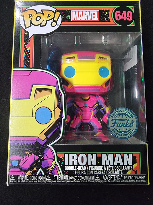 FUNKO POP MARVEL IRON MAN #649 SPECIAL EDITION