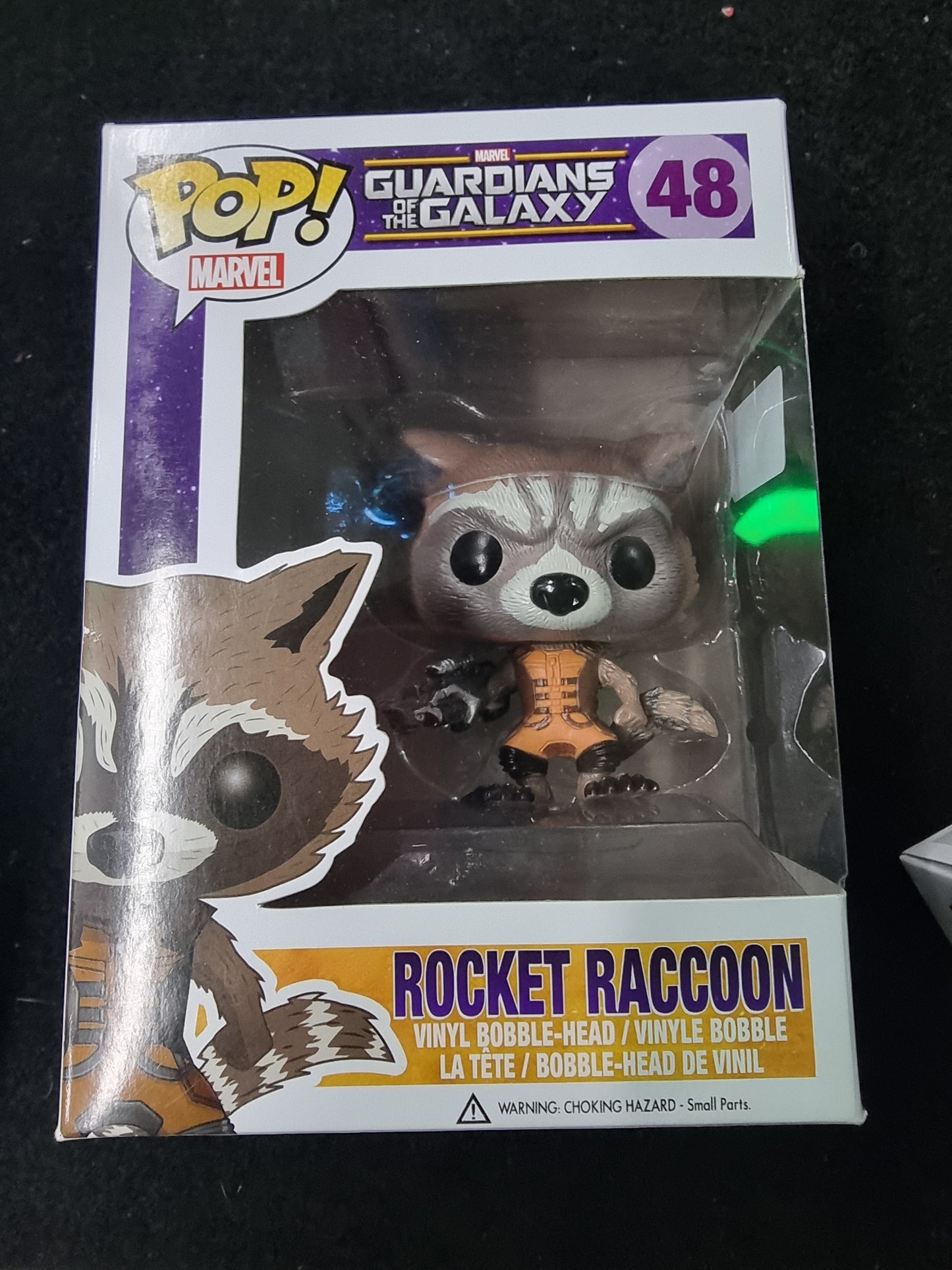 FUNKO POP MARVEL GUARDIAN OF THE GALAXY ROCKET RACCOON #48