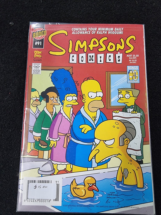 SIMPSON COMICS #91